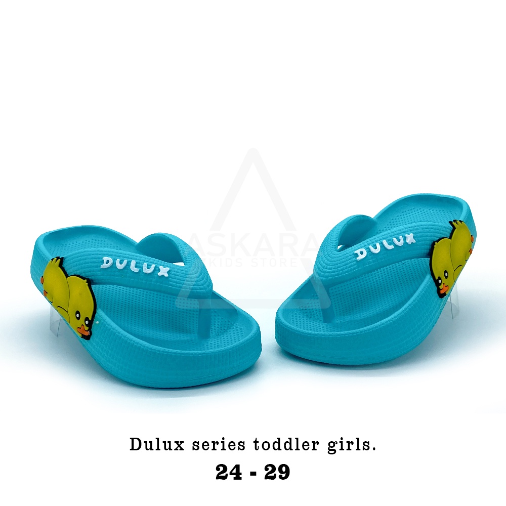 Askara - Sandal Jepit Anak Perempuan Model Karakter Duck Lucu 24-29 Terbaru