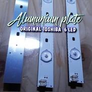 ✨10.10✨ backlight toshiba 6 kancing 3 volt lampu led tv toshiba  32 inch 32 P1300VJ  32P 1400VJ gas 