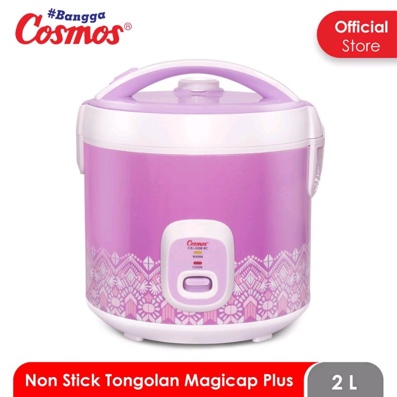 Rice COOKER COSMOS  2 LITER 5208 BC PENANAK NASI COSMOS 2 LITER