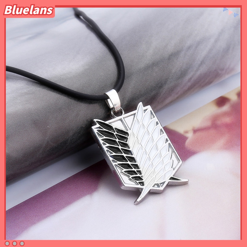 Bluelans Necklace Funny Creative Attack On Titan Anime Cosplay Necklace for Women