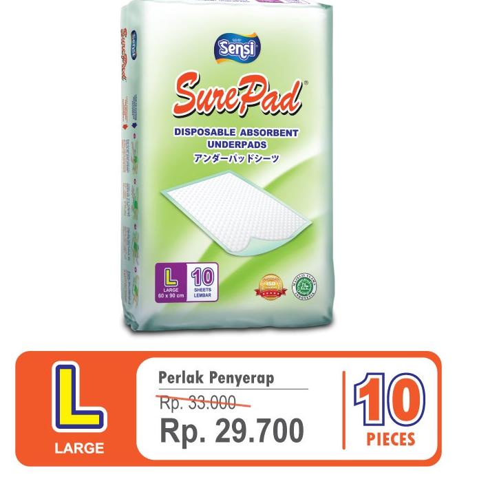 Promo Natal UNDERPAD - SENSI SUREPAD L10 Limited★