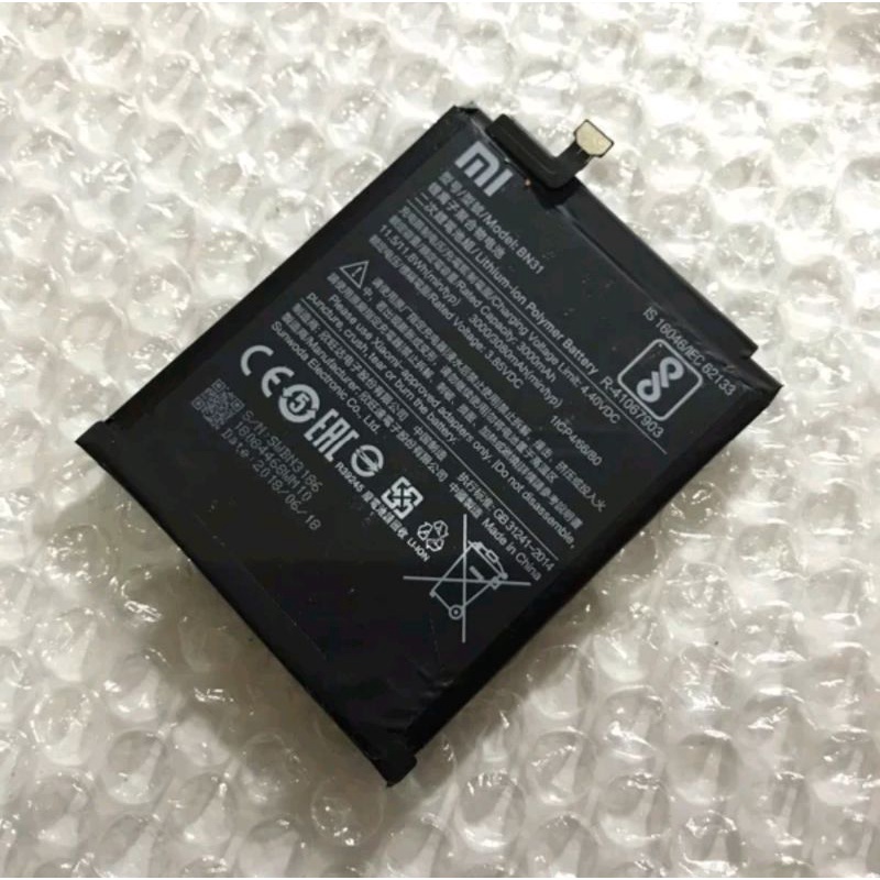 baterai battery batre xiaomi redmi s2 original ori copotan bn31 - note 5a mi a1
