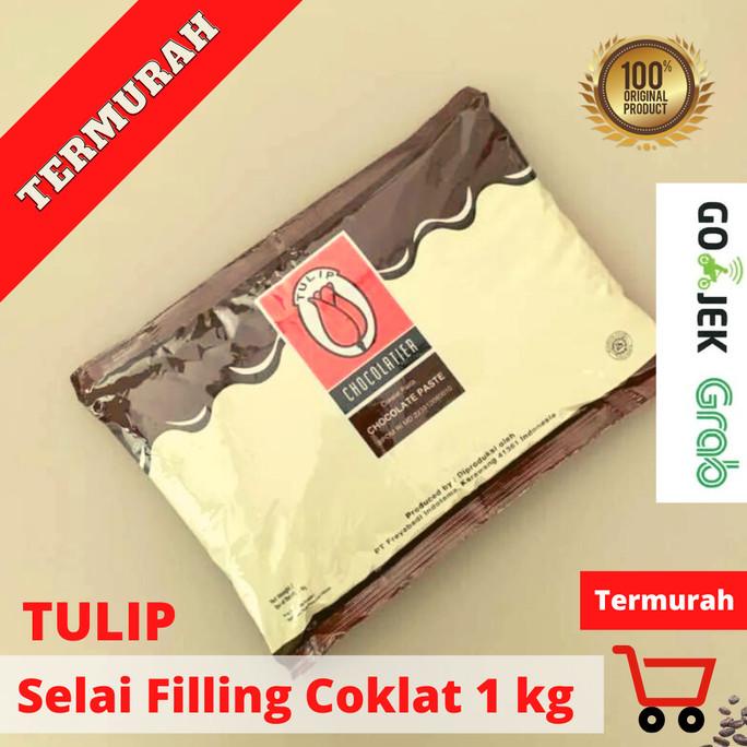 

[COD] Tulip Filling Cokelat / Cokelat Pasta 1kg Kemasan ASLI [COD]