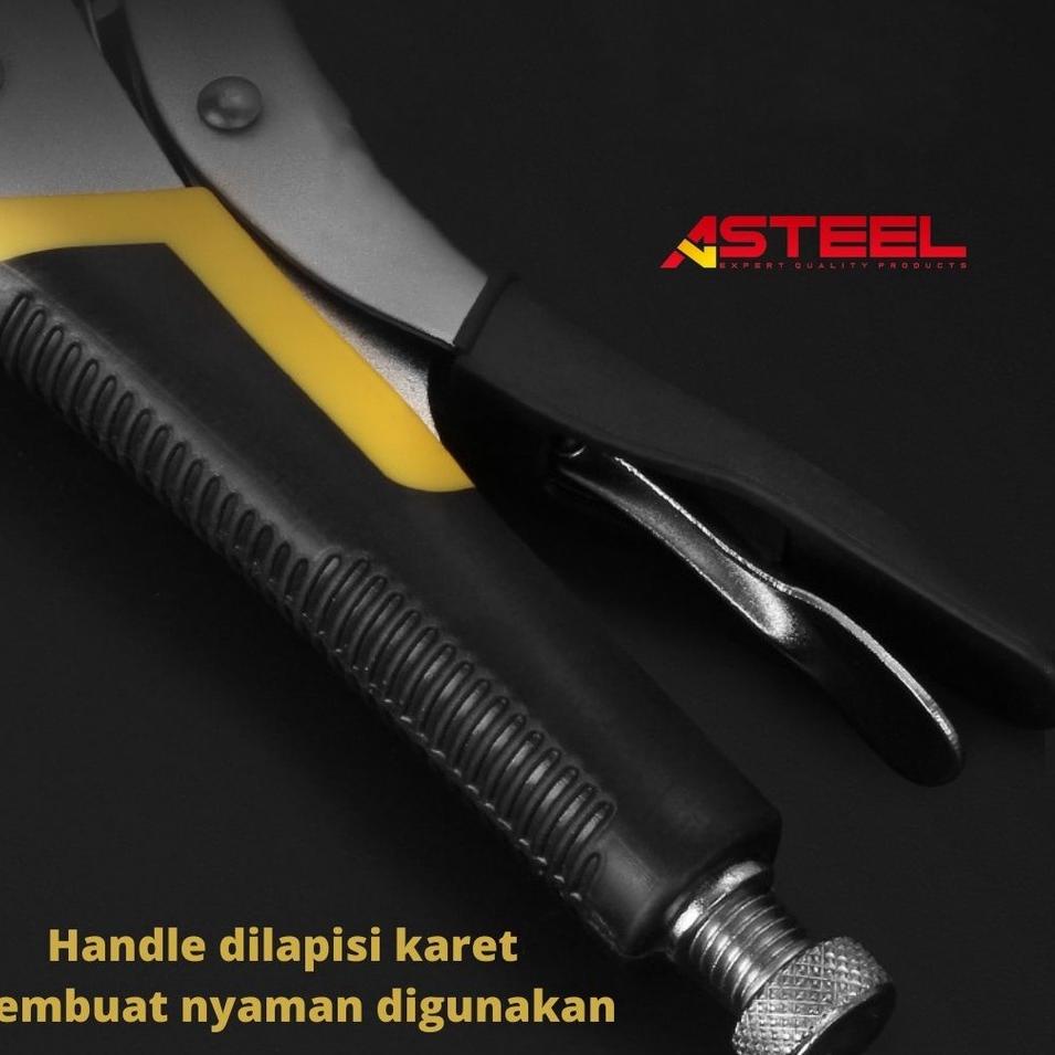 Tang Jepit Catok Kunci Mini Locking Plier C Clamp Swivel Lock Tang Jepit Catok - Tang Catok - Tang J