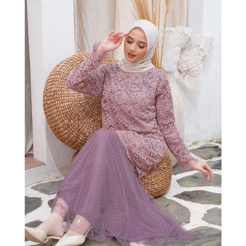 DRESS KONDANGAN GAMIS MAHARANI SIZE M L XL GAMIS FULL TILE BRUKAT GAMIS KONDANGAN GAMIS PESTA GAMIS TERBARU GAMIS REMAJA FREE MASKER GAMIS KONDANGAN KEKINIAN