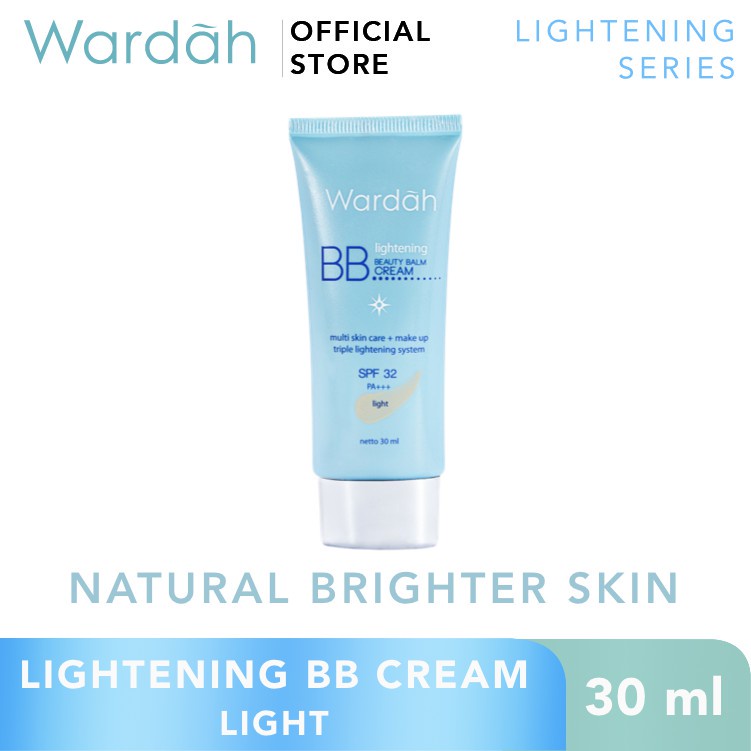 Rumah Cantik Wardah Lightening BB Cream 30 ml - SPF 32 PA+++, Licorice Extract dan Vitamin B3 - Bisa COD #rumahcantik354