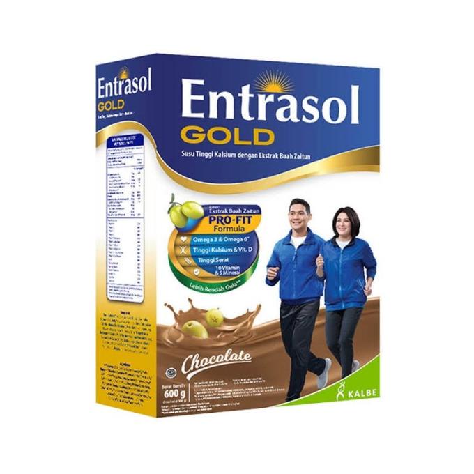 

[ COD ] Entrasol Gold Pro Fit Chocolate 600 gr