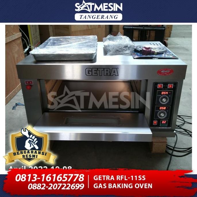 Oven Gas 1 Deck 1 Tray Getra Rfl-11Ss