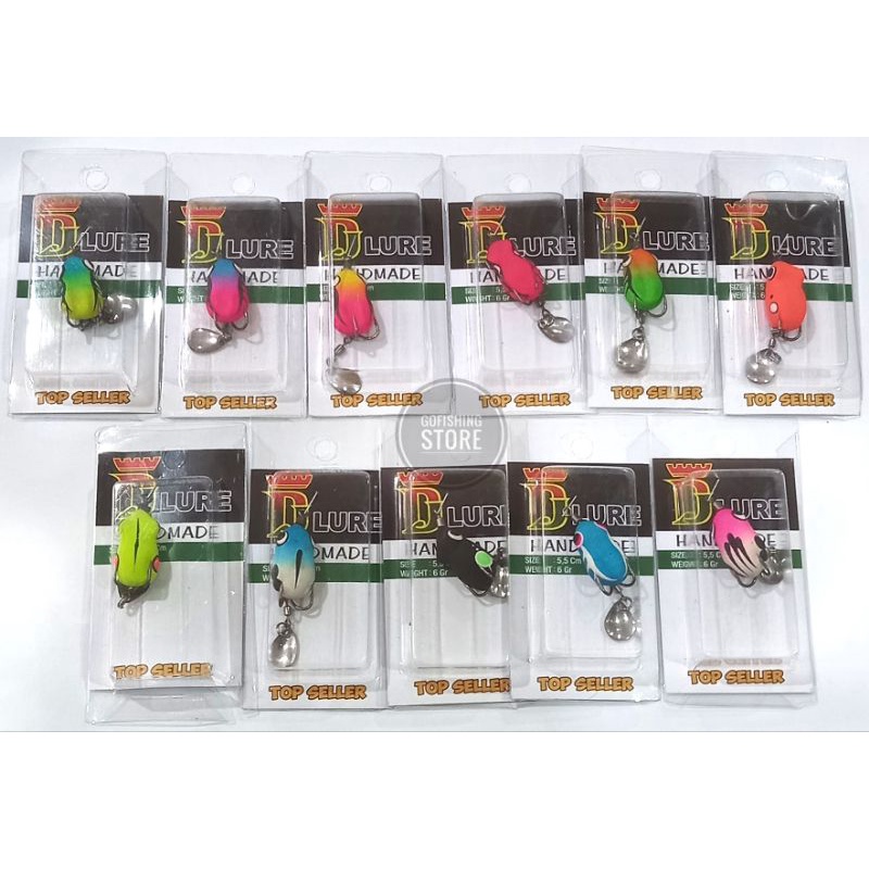 Umpan Soft Frog Mini DJ Lure Top Seller