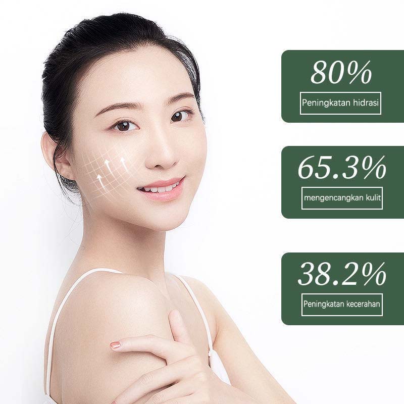 【Promosi produk baru】Masker Pemutih Wajah Masker Pelembab Wajah Sleeping Mask Sekotak Masker Mengisi Kolagen yang Dibutuhkan oleh Kulit Collagen firming goodnight frozen film