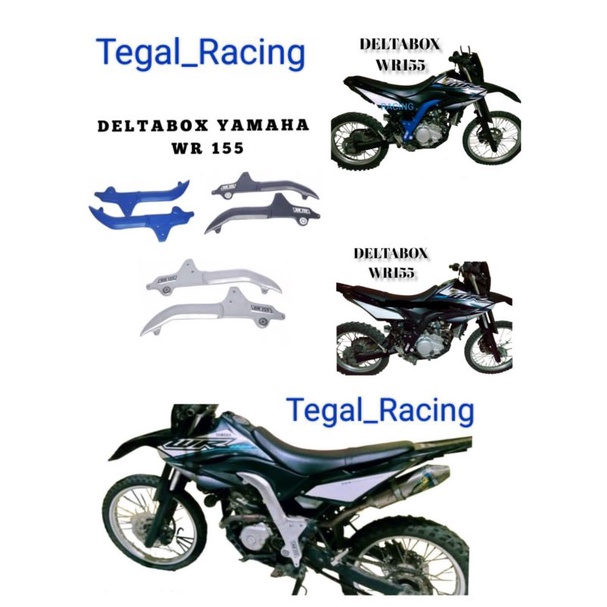 Deltabox Yamaha WR 155 / Pelindung Rangka / Body Motor WR 155 Yamaha