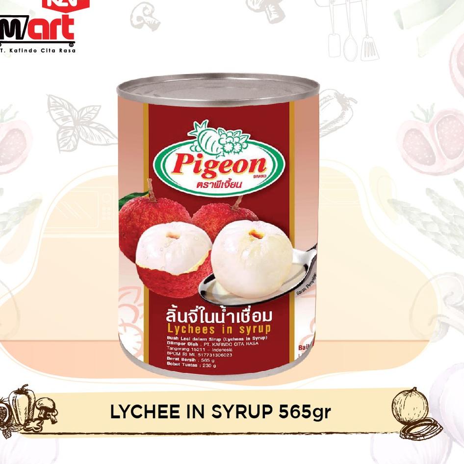 

Terlaris--Pigeon Lychee In Syrup 565g