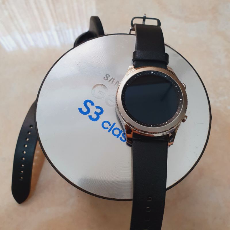 Samsung Gear S3 Classic Watch Second Mulus Bekas Jam Tangan Preloved