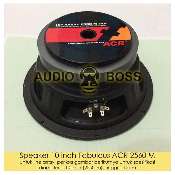 Speaker Acr 10 Inch Fabulous 2560 Acr 10 Inch Fabulous - 10 Innch New