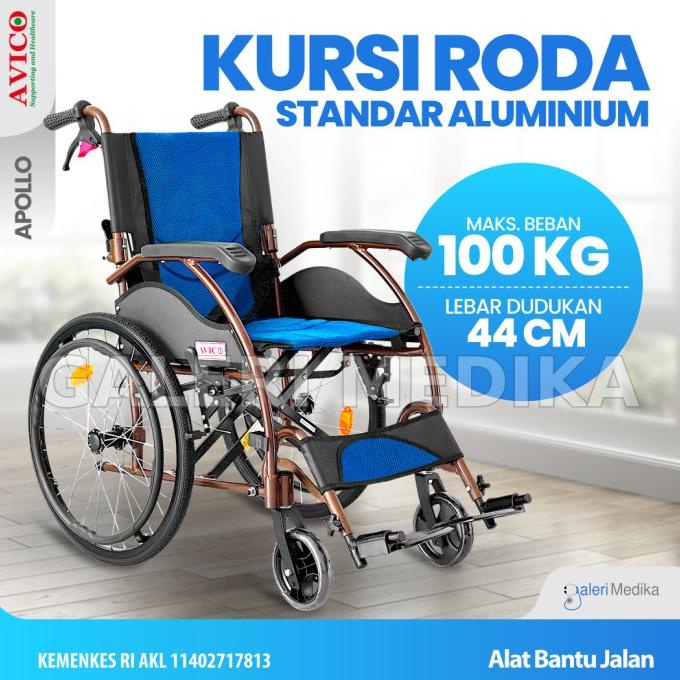 Kursi Roda Avico Apollo - Kursi roda Aluminium