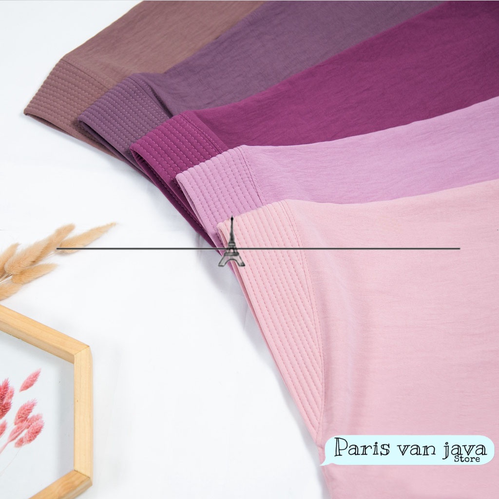 Hijab Bergo Hamidah Pet Crinkle Airflow Premium (L) | Jilbab Instan Cringkle Airflow (L) | Kerudung Cringkle Airflow(L)