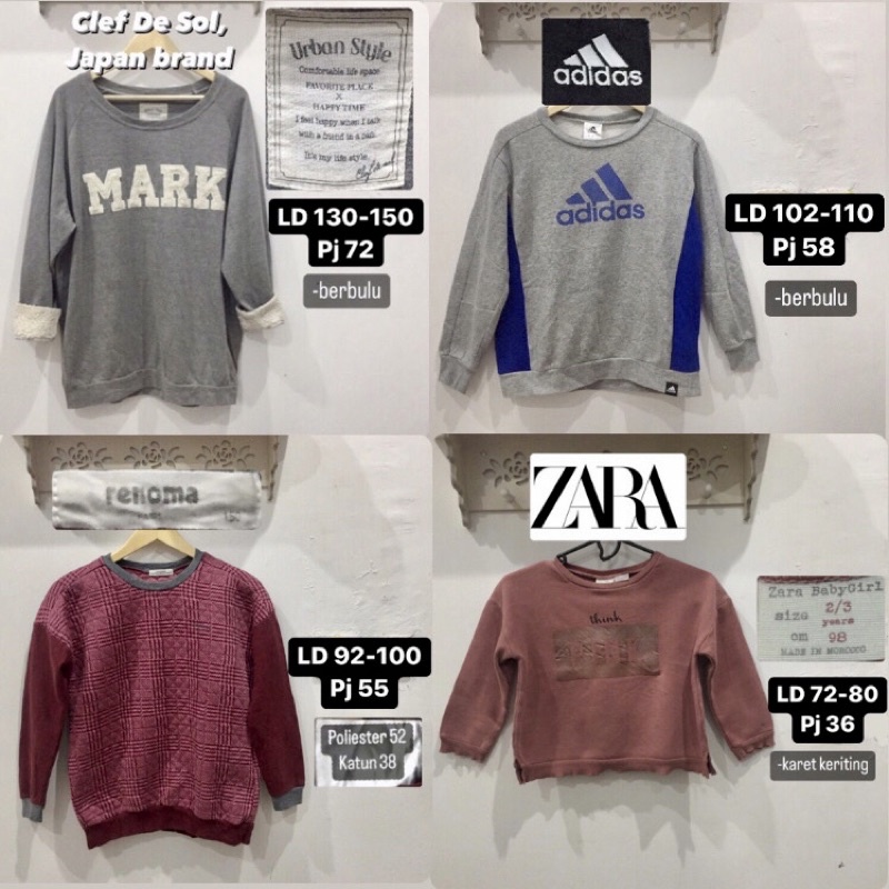 Crewneck Sweater CN Adidas preloved