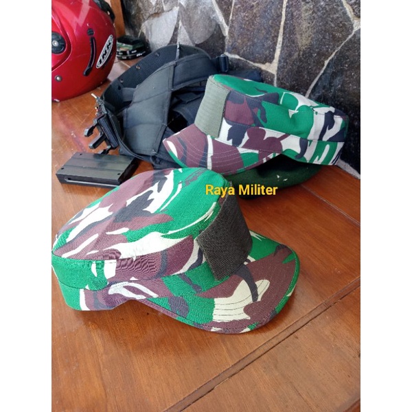 ORI 100%. Topi pet Jatah TNI AD terbaru