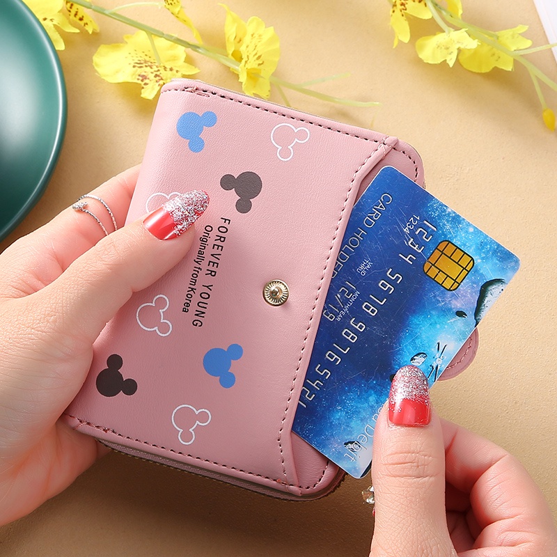 Indolapak  Dompet Pendek Premium Wanita / Remaja / Dewasa / Motif Kartin / Import / Terbaru 2022 / COD / Murah / Terbaik -531