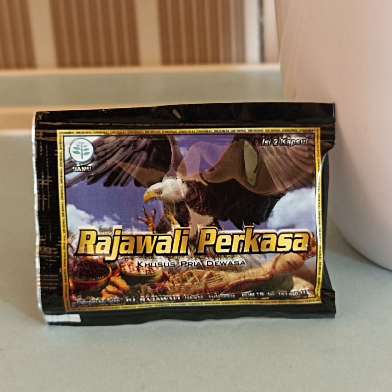 KAPSUL OBAT KUAT RAJAWALI PERKASA OBAT KEJANTAN PRIA (1 Sachet)