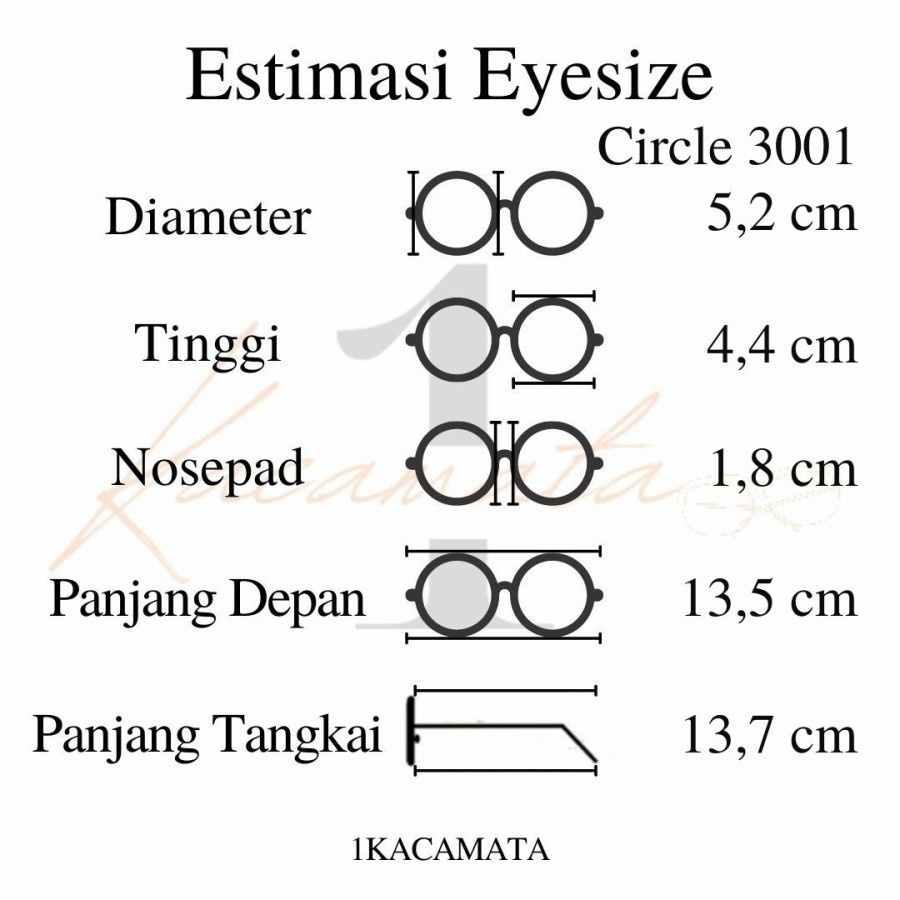 PAKET FRAME + LENSA KACAMATA HITS KEKINIAN 3001