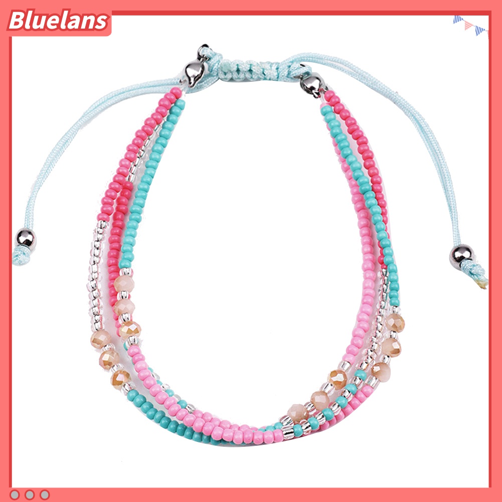 Gelang Tali Lilin Handmade Gaya Bohemian Untuk Wanita