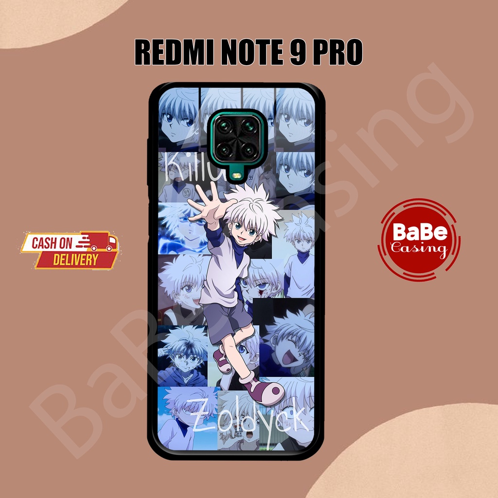 Case REDMI NOTE 9 PRO casing REDMI NOTE 9 PRO case KILLUA Case hp kondom hp case aesthetic case anim