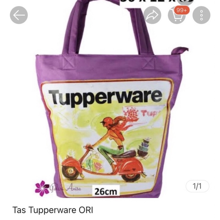 Tas Ori Tupperware