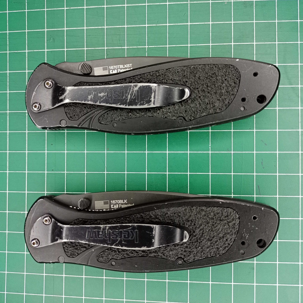 Kershaw Blur 1670 folding knife stainless Steel black aluminum handle