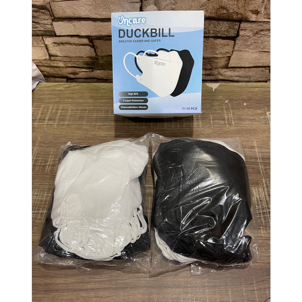 Masker Dukbil Oncare 3ply 1 box isi 50 / masker dukbil