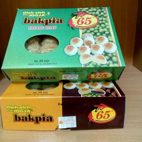 

Terlaris ! Bakpia Basah Jogja Pathuk 65 ,.