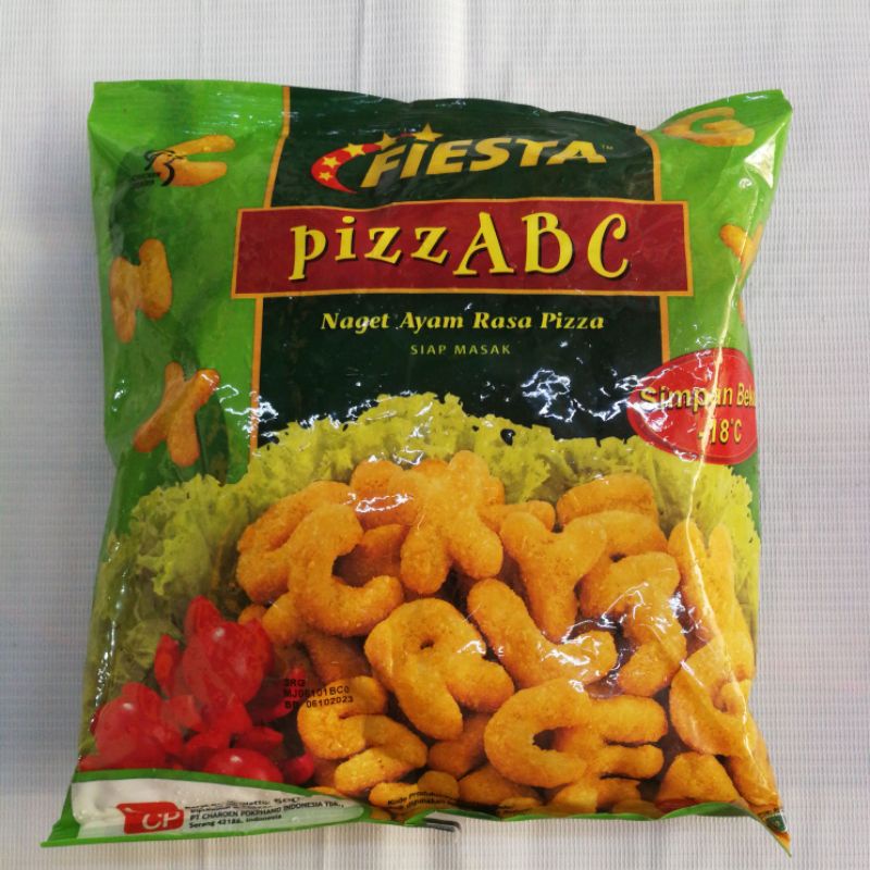 

Fiesta pizz Abc 500g Nuget ayam frozen