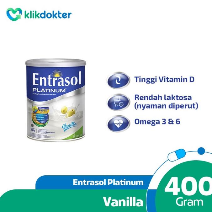 

[ COD ] Entrasol Platinum Vanilla 400gr