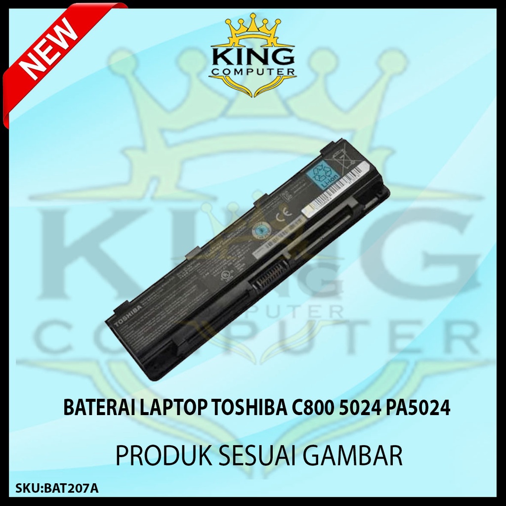 Battery Baterai Batre Toshiba Original Toshiba C800 5024 PA5024 Murah