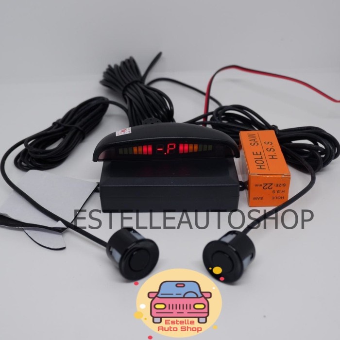 SENSOR PARKIR - SENSOR MUNDUR - REAR SENSOR MOBIL LED DISPLAY METER