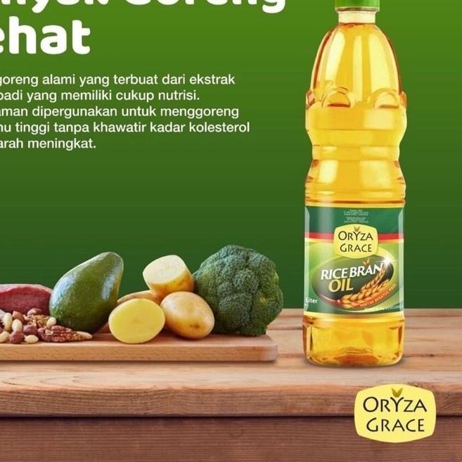 

ORYZA GRACE RICE BRAN OIL 1 LITER Gratis Gulaku 750gr/ MINYAK BEKATUL PADI. PROMO Selama persediaan masih ada