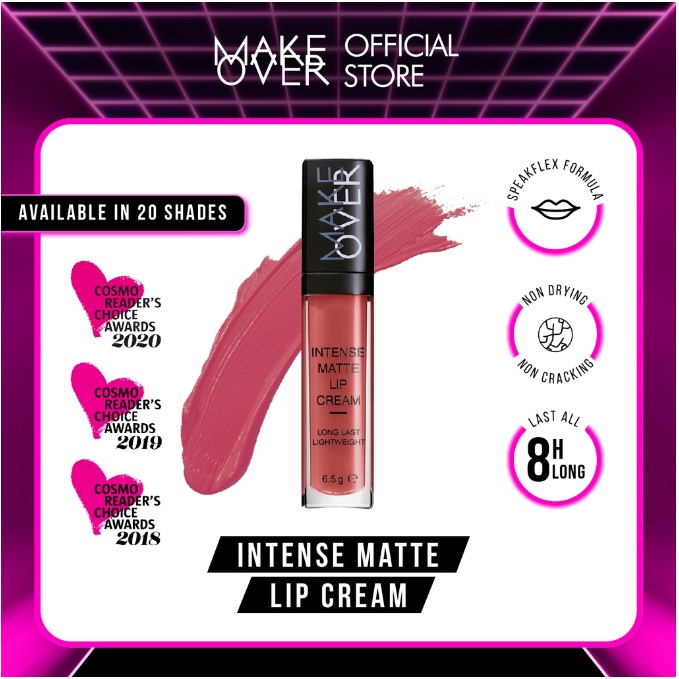 MAKE OVER Intense Matte Lip Cream 6,5GR / Last 8 Hours Long