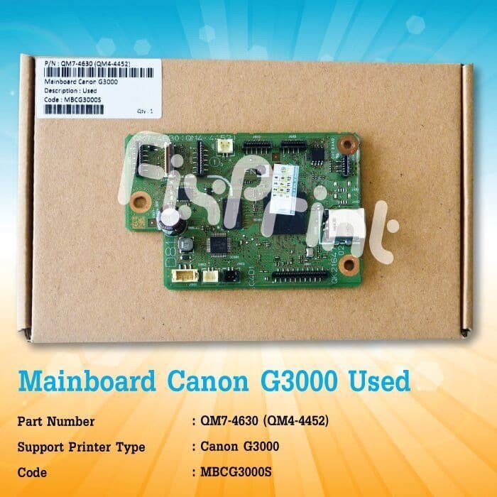 Main Mainboard Printer Canon G3000 Motherboard G3000 Logic Board G3000 Ori