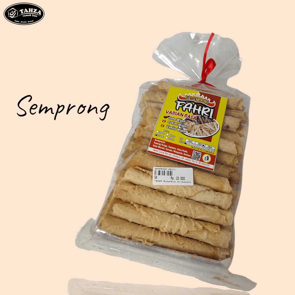 

Semprong Roll/Semprong Renyah/Cemilan Lampung Timur