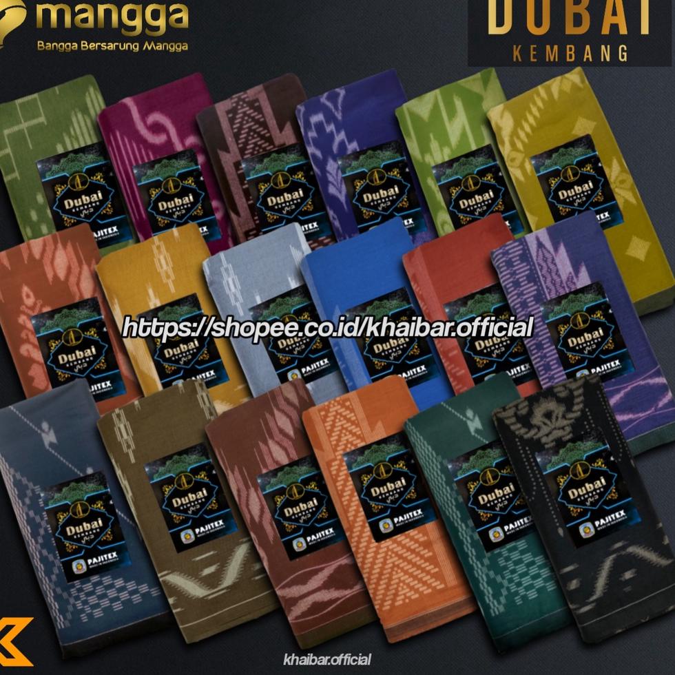{SLH.18Oc22ᵛ} SARUNG TENUN MANGGA DUBAIKEMBANG REGULER DEWASA SARUNG MANGGA GOLD KEMBANG DEWASA MANG