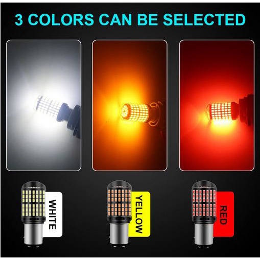 Lampu LED T20 7440 144 LED SUPER BRIGHT Lampu Led Sein Sign Sen Riting Super Terang mobil dajal dajjal DUS HITAM
