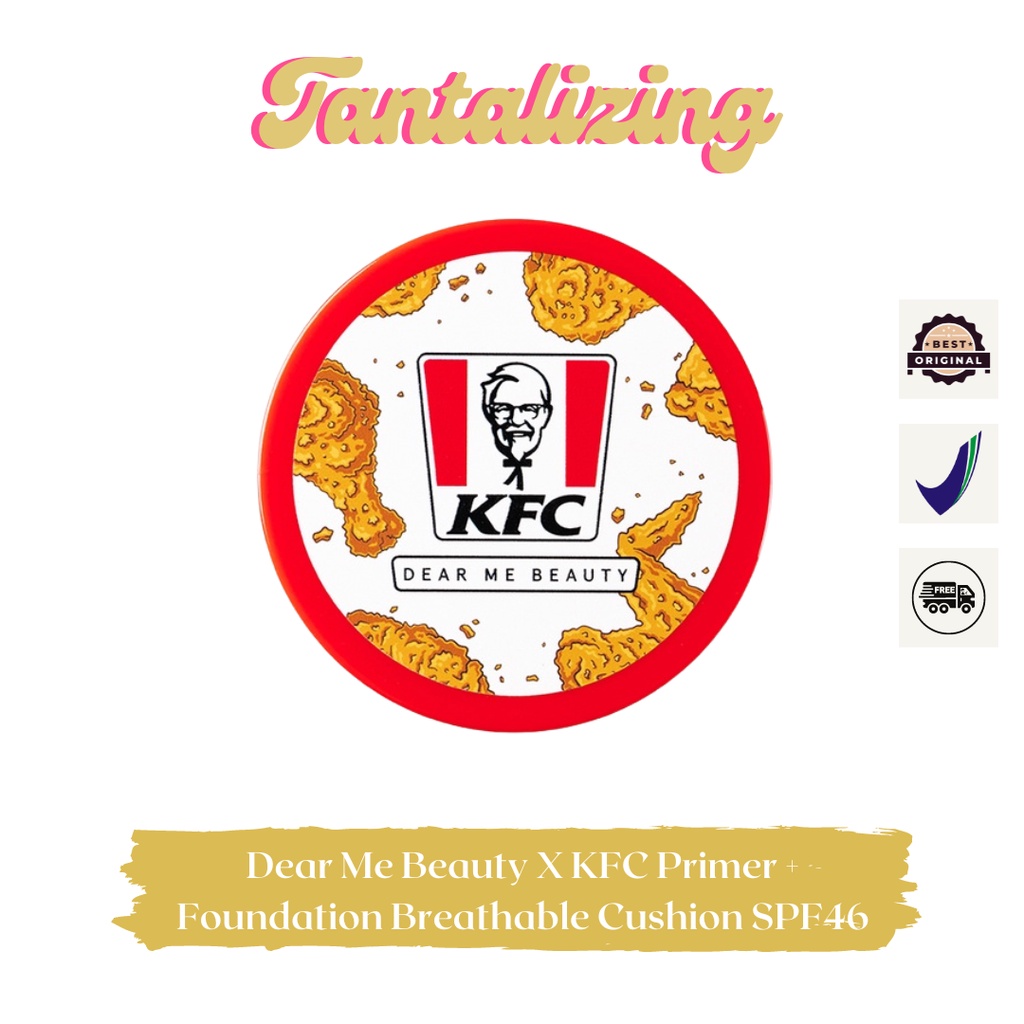Dear Me Beauty X KFC Primer + Foundation Breathable Cushion SPF46 PA+++
