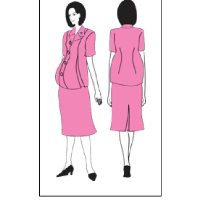 Terlaris.. baju psh hamil bhayangkari pendek bahan manish