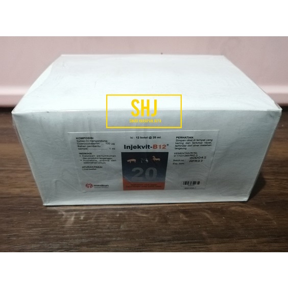 INJEKVIT B12/INJEKSI VIT B12 20 ML