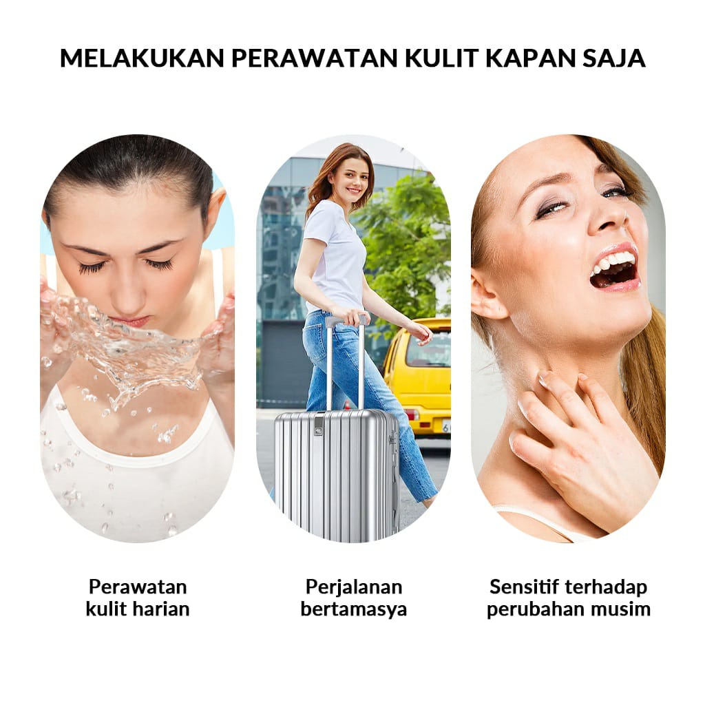 BIOAQUA Sheet Mask Masker Wajah Flowers Series (28g/pcs) Hydrating Essence Face Mask Brightening dan Anti Acne