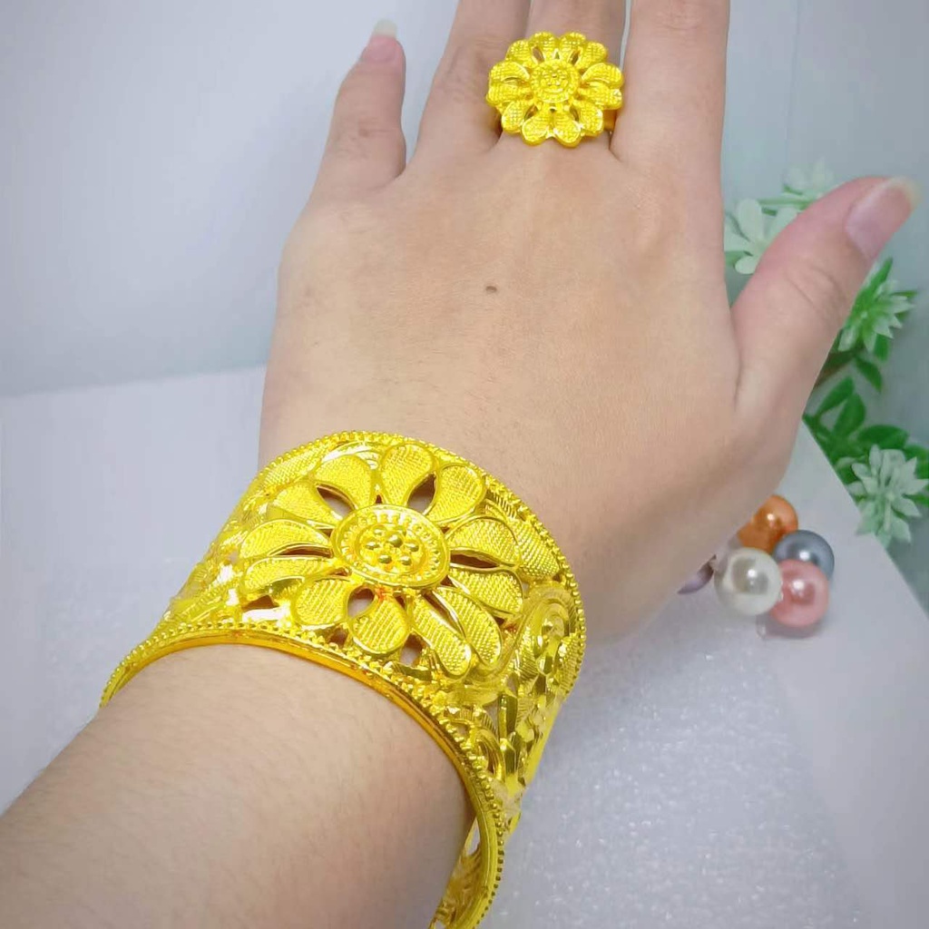 Gelang Kendari xuping perhiasan lapis Emas 24k