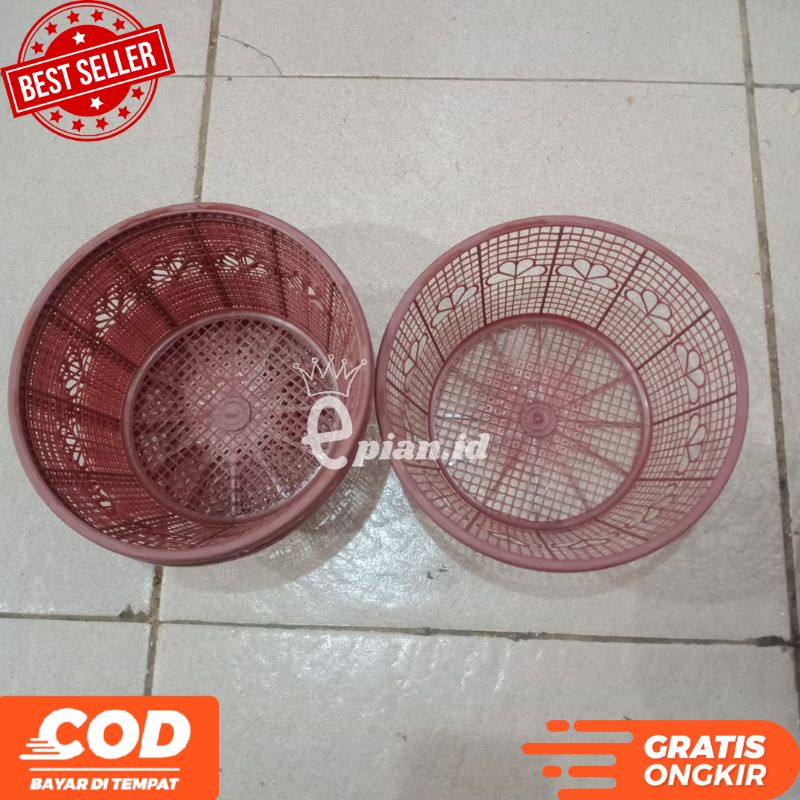 Ceting Lusinan BULAT Tebal/ Wakul Tradisi Plastik