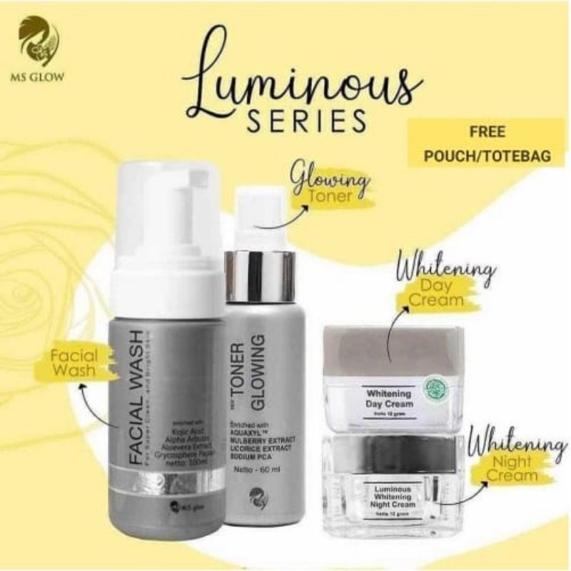 PAKET LUMINIOUS MS GLOW GROSIR