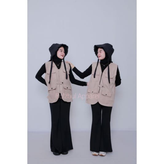 ROMPI CASUAL || NAMI VEST || KANIS VEST || ROMPI BASIC WANITA