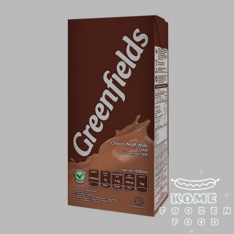 

Greenfields choco malt milk 1L